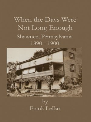 cover image of When the Days Were Not Long Enough